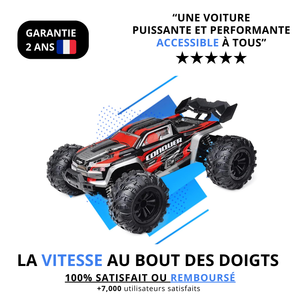 BGF PRO - Buggy Télécommandée 50 Km/h - Pack 3 Batteries